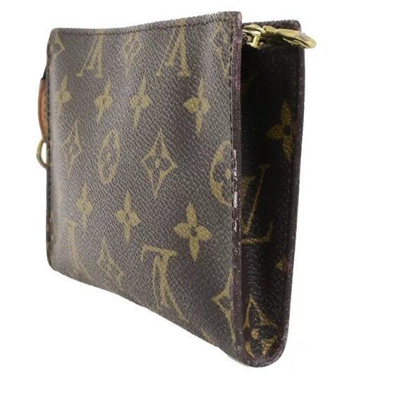 LOUIS VUITTON LV Bucket PM Clutch Pouch Bag Monogram Leather France 05FA375 - Picture 4 of 15